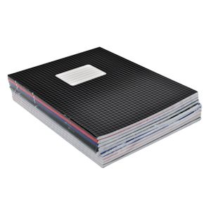 20x Gekleurde A5 ruitjes schriften pakket 5 mm