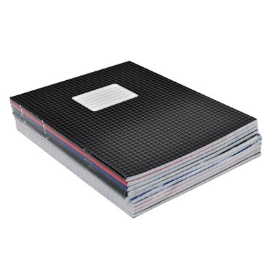 20x Gekleurde A5 ruitjes schriften pakket 5 mm