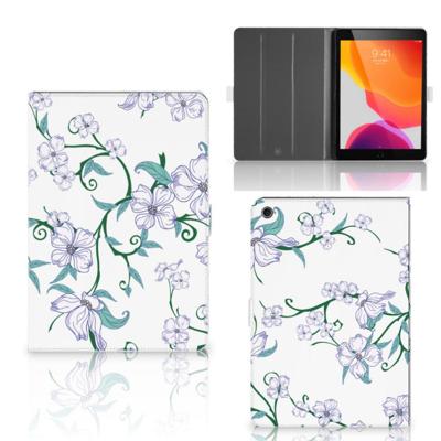 iPad 10.2 2019 | iPad 10.2 2020 | 10.2 2021 Uniek Tablet Cover Blossom White iPad 10.2 2019 | iPad 10.2 2020 | 10.2 2021 Uniek Tablet Cover Blossom White