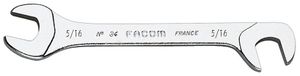 Facom steeksleutel micromechanica, bek 15° en 75° gebogen 7/16'    - 34.7/16