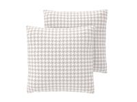 LIVARNO Set van 2 kussenslopen 50 x 60 cm (Beige) LIVARNO Set van 2 kussenslopen 50 x 60 cm (Beige)