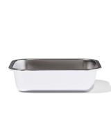 HEMA Voorraadbakje maat L 1480ml RVS zonder deksel (grijs metallic)