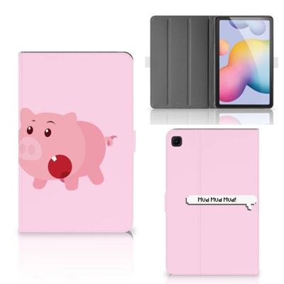 Samsung Galaxy Tab S6 Lite | S6 Lite (2022) Hippe Tablet Hoes Pig Mud