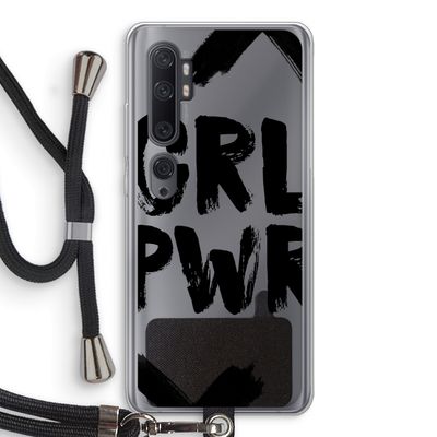 Girl Power #2: Xiaomi Mi Note 10 Pro Transparant Hoesje met koord