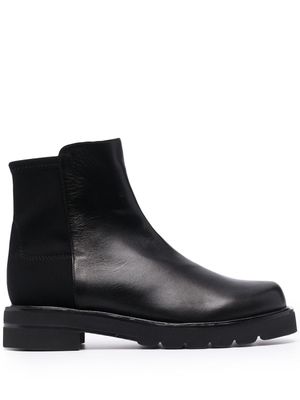 Stuart Weitzman bottines bicolores - Noir