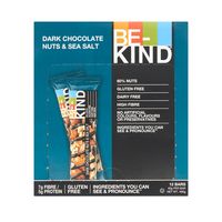 BE-KIND Single Dark Chocolat Nuts & Seasalt - 12-pack - thumbnail