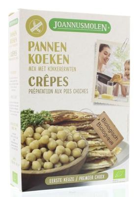 Joannusmolen Pannenkoeken mix met kikkererwt bio 300 Gram