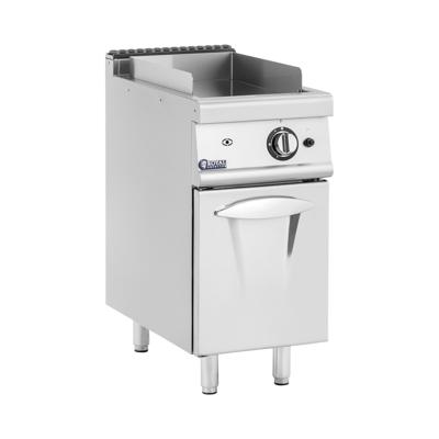 Gasgrillplaat - 6 kW - 50 - 300 °C - propaangas/LPG/aardgas - onderkast - Royal Catering
