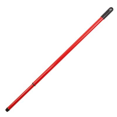 Universele telescoopsteel - metaal - rood - 80-130 cm - telescoopstelen