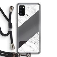 Biggest stripe: Samsung Galaxy A41 Transparant Hoesje met koord