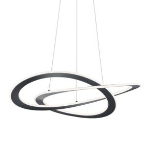 Trio Design hanglamp Oakland Ø 71cm zwart 321710142