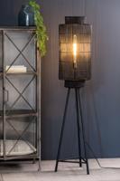 Light & Living Bohemian vloerlampGruaro zwart Ø 32cm - 8208812