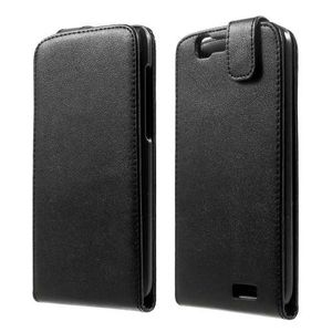Huawei Ascend G7 Flipcase Hoesje Zwart
