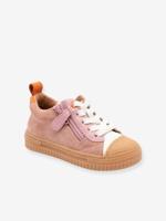 SIA baskets van leer met ritssluiting voor kinderen BISGAARD roze (poederkleur)