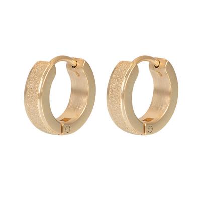 iXXXi Oorringen Sandblasted Goud