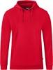 JAKO C6720 Sweater Met Kap Organic - Rood - L
