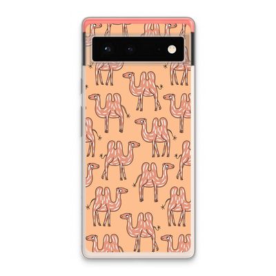 Kameel: Google Pixel 6 Transparant Hoesje