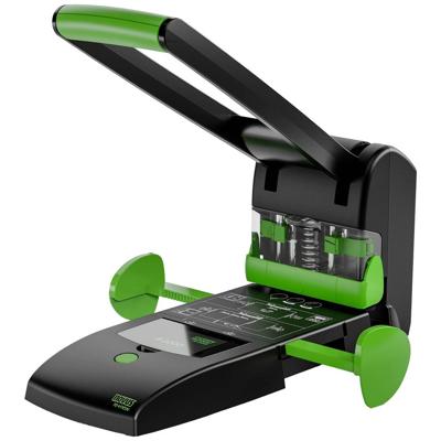 Novus Office 025-0651 Blokperforator 60-B2200RENEW Zwart/groen Instelformaat (max.): DIN A4 200 vel (80 g/m²)