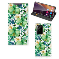 Samsung Galaxy Note 20 Ultra Smart Cover Orchidee Groen