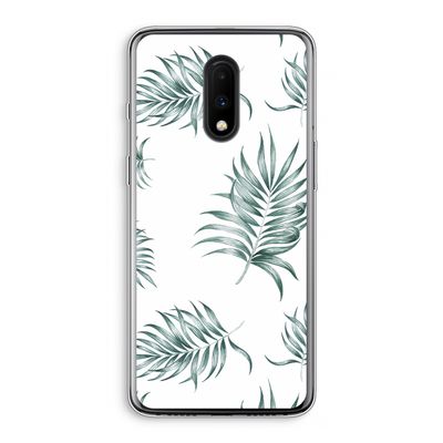 Simple leaves: OnePlus 7 Transparant Hoesje