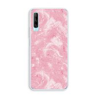 Abstract Painting Pink: Huawei P Smart Pro Transparant Hoesje