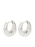 Tom Wood boucles d'oreilles Ice - Argent