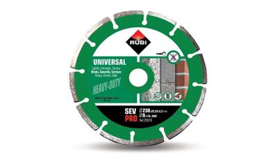 Rubi SEV 230 Pro Gesegmenteerd Diamantzaagblad - 25916