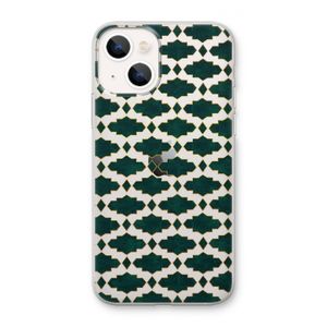 Moroccan tiles: iPhone 13 mini Transparant Hoesje