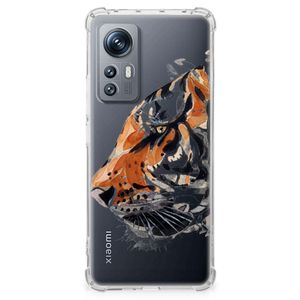 Back Cover Xiaomi 12 | 12x Watercolor Tiger