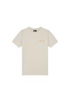Malelions Junior Split T-Shirt Beige / Oranje-140 maat 140