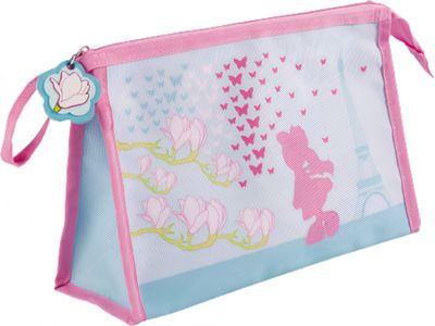 Nici toilettas Jolly in Paris meisjes 23 x 15 cm polyester roze Nici toilettas Jolly in Paris meisjes 23 x 15 cm polyester roze