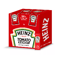 Heinz tomatenketchup sachets (100x 17ml)