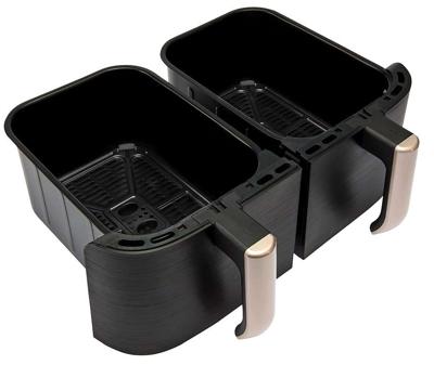 Russell Hobbs Heteluchtfriteuse Dubbel 9 l Vrijstaand 2800 W Zwart