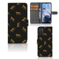 Telefoonhoesje | Met pasjeshouder | voor Motorola Moto E22 | E22i Leopards