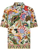 ETRO chemise en coton à fleurs - Tons neutres