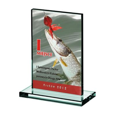 Viking Choice  Luxorjet Trofee van gekleurd glas Luxorjet Trofee van gekleurd glas Luxorjet Trofee van gekleurd glas