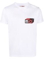 MODES GARMENTS t-shirt en coton à imprimé graphique - Blanc - thumbnail