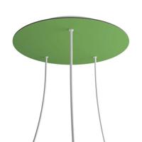 Grote plafondkap groen 3 uitgangen 40 cm