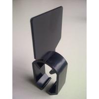 Maataanduider met klem zwart-blanko