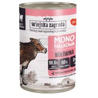 WIEJSKA ZAGRODA Monoprotein beef - nat kattenvoer - 400g