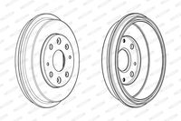 Ferodo Remtrommel FDR329322