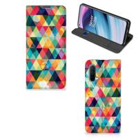 OnePlus Nord CE 5G | Hoesje met Magneet | Geruit