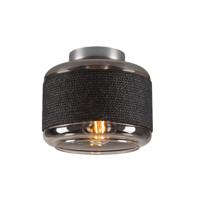 SLV Glazen plafondlampPantilo Rope 19 Ø 19cm - goud met amber - 1007593