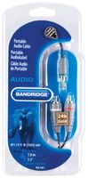 Bandridge BAL3401 audio kabel 1 m 3.5mm RCA Zwart - thumbnail