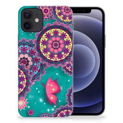 iPhone 12 | 12 Pro (6.1") | Hoesje maken | Cirkels en Vlinders