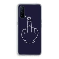 F**k U: OnePlus Nord CE 5G Transparant Hoesje