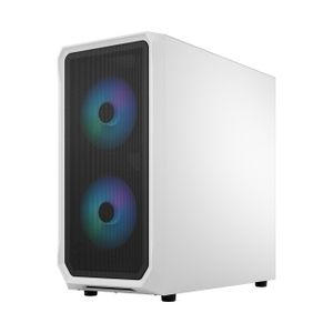 Fractal Design Focus 2 RGB White TG Clear Tint tower behuizing Window-Kit