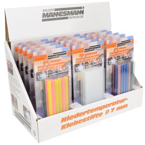 Brüder Mannesmann Lage temperatuur lijmsticks 20st transpr (Hobby) - 49310