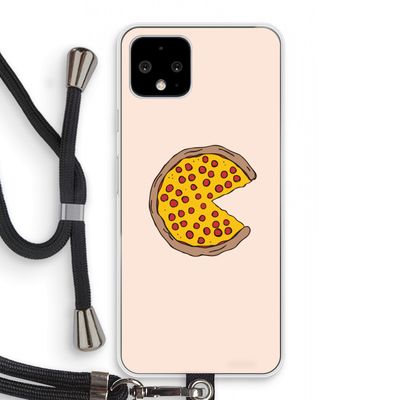You Complete Me #2: Pixel 4 Transparant Hoesje met koord