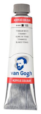 Van Gogh Acrylverf Tube 40 ml - Titaanwit 105
